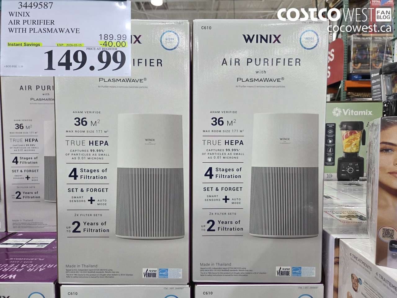 WINIX AIR PURIFIER WITH PLASMAWAVE