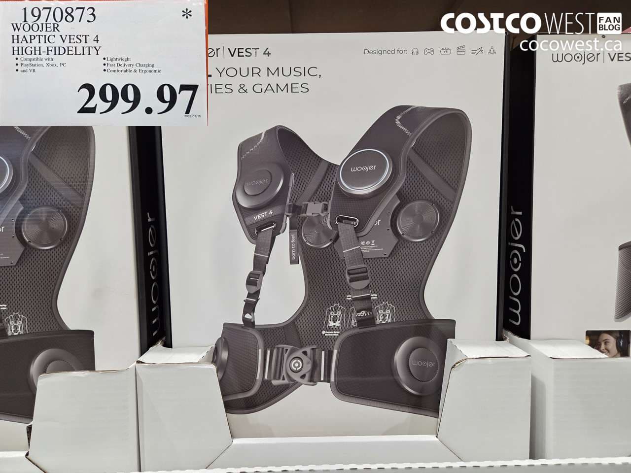 WOOJER HAPTIC VEST 4 HIGH-FIDELITY