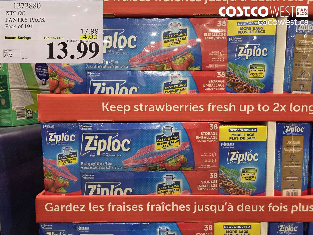 ziploc pantry pack pack of 194