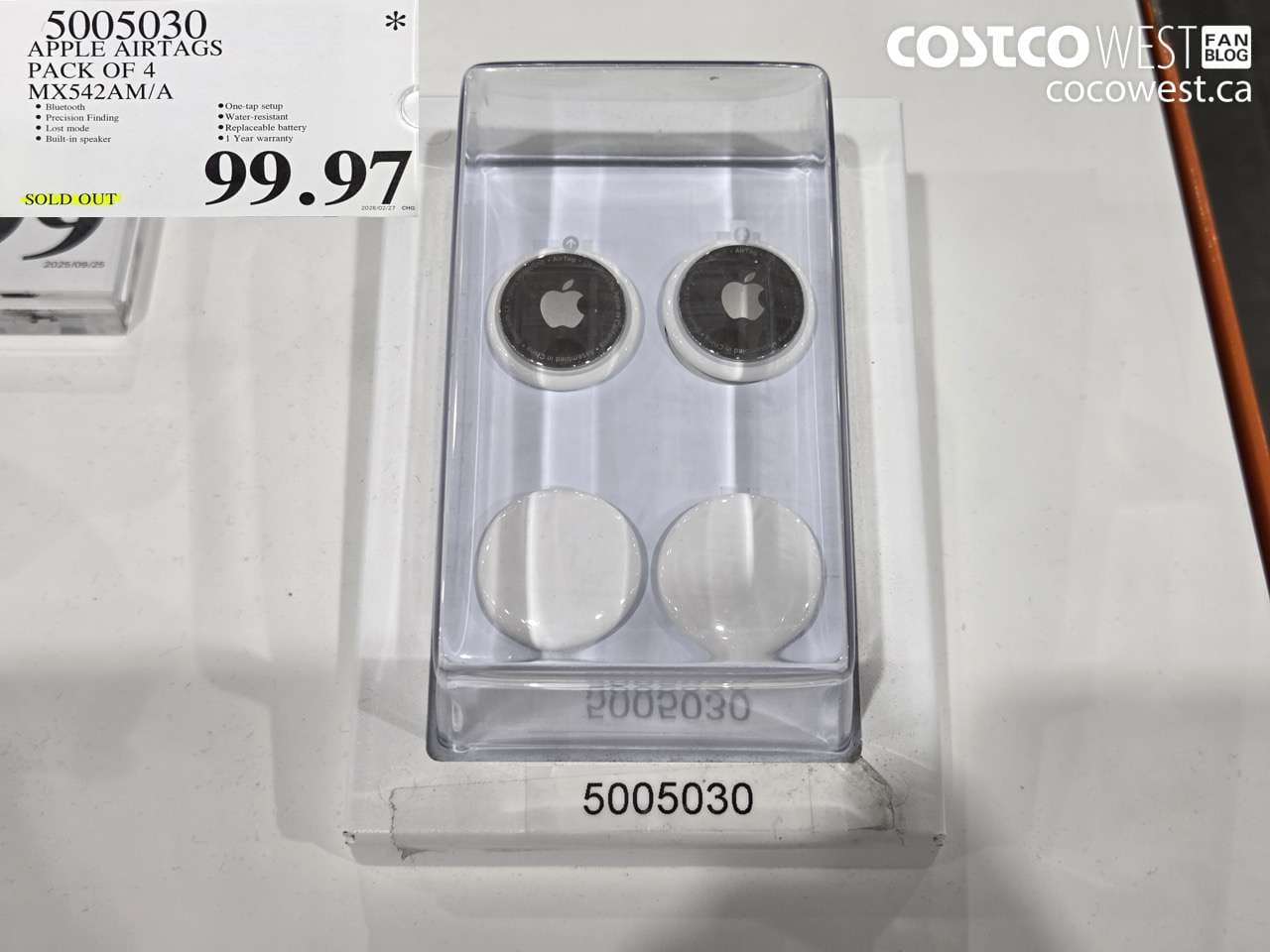 apple airtags pack of 4 mx542ama