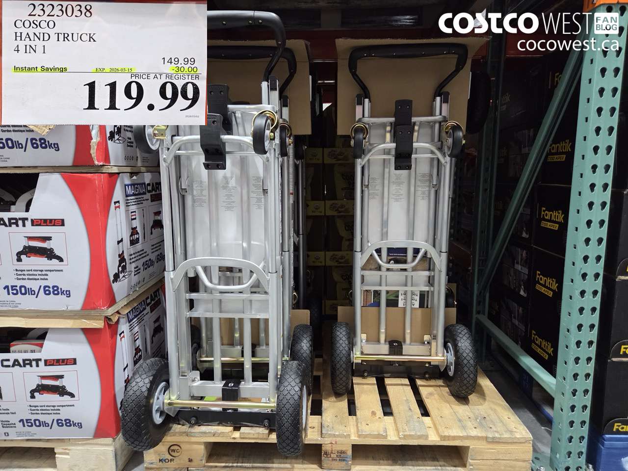 COSCO HAND TRUCK 4 IN 1