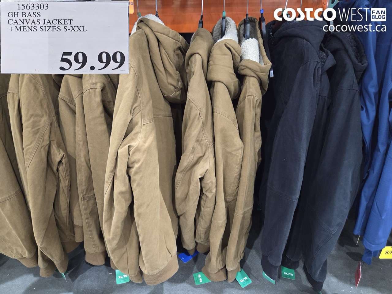 GH BASS CANVAS JACKET MENS SIZES S-XXL