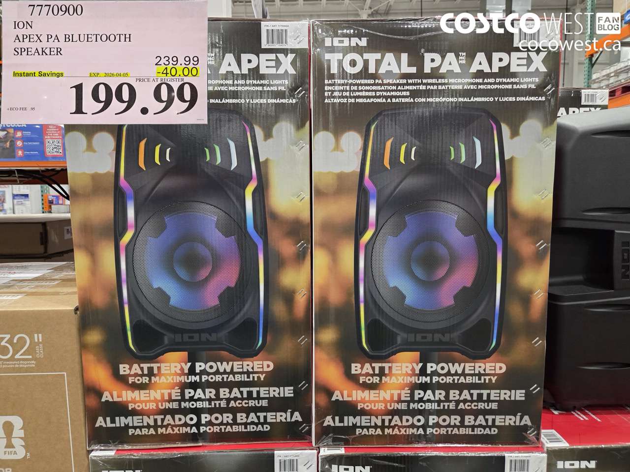 ion apex pa bluetooth speaker