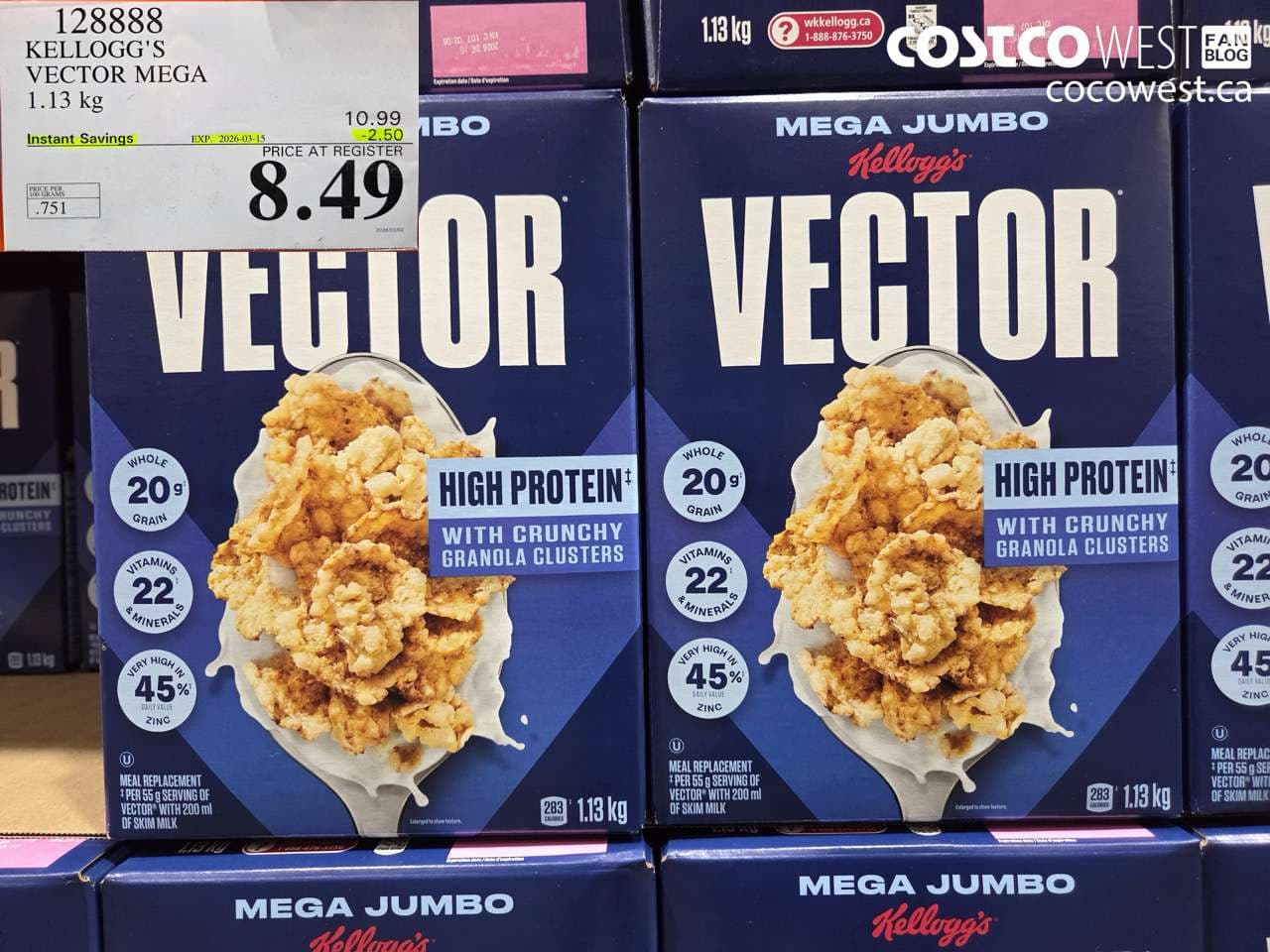 KELLOGG’S VECTOR MEGA 1.13 KG