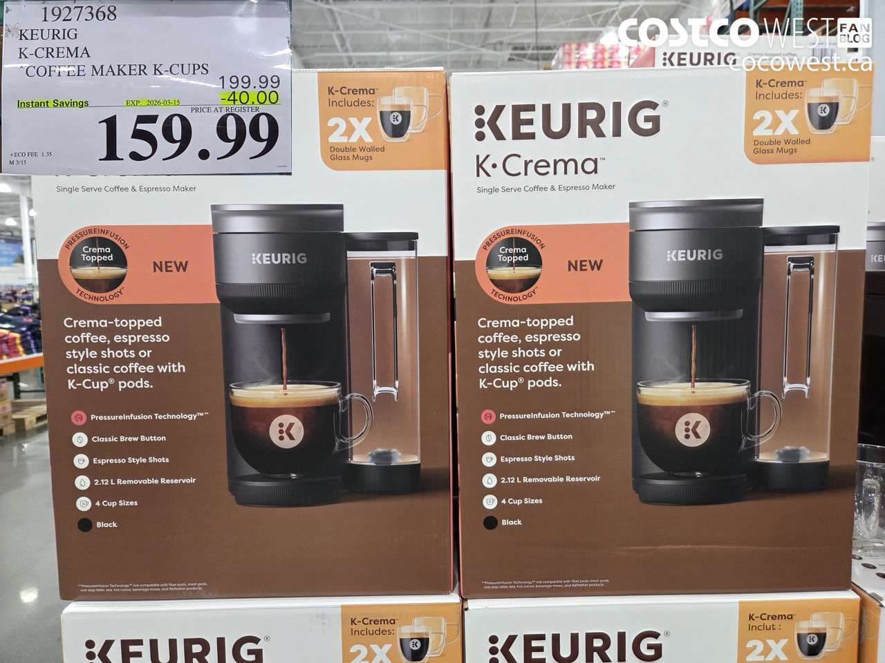 keurig kcrema coffee maker kcups