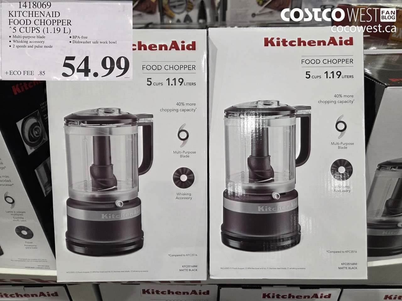 KITCHENAID FOOD CHOPPER 5 CUPS (1.19 L)