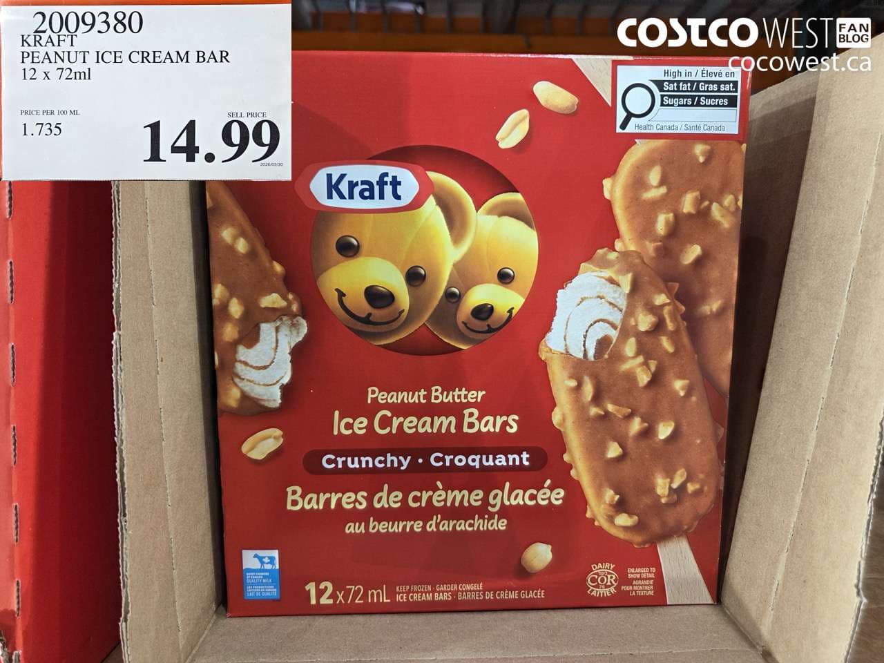 KRAFT PEANUT ICE CREAM BAR 12 X 72ML