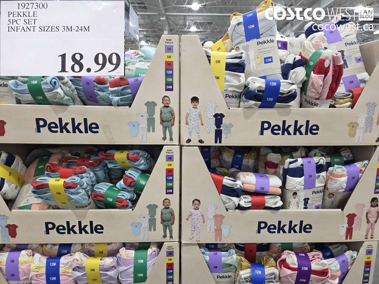 pekkle 5pc set infant sizes 3m24m