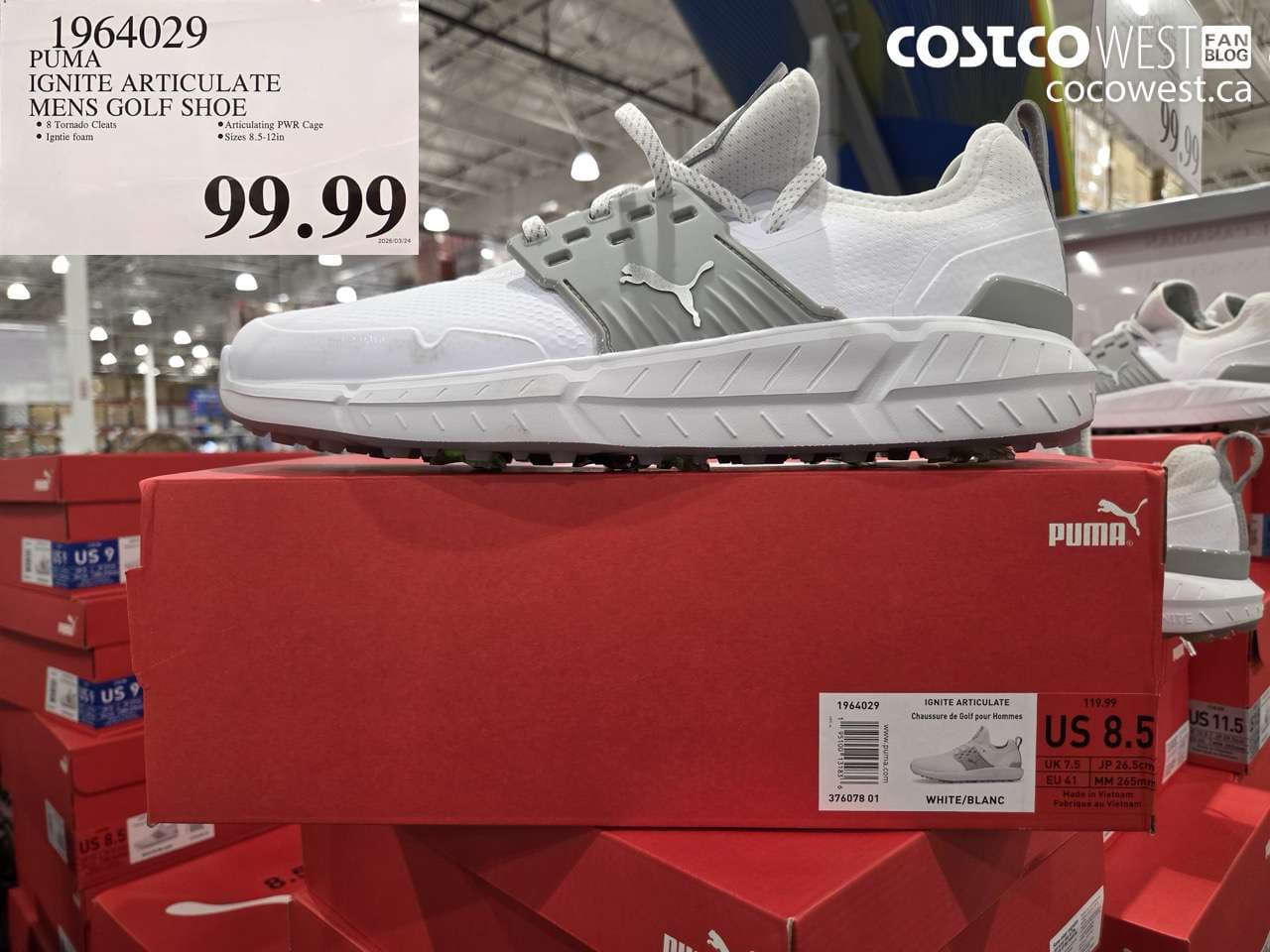 PUMA IGNITE ARTICULATE MENS GOLF SHOE