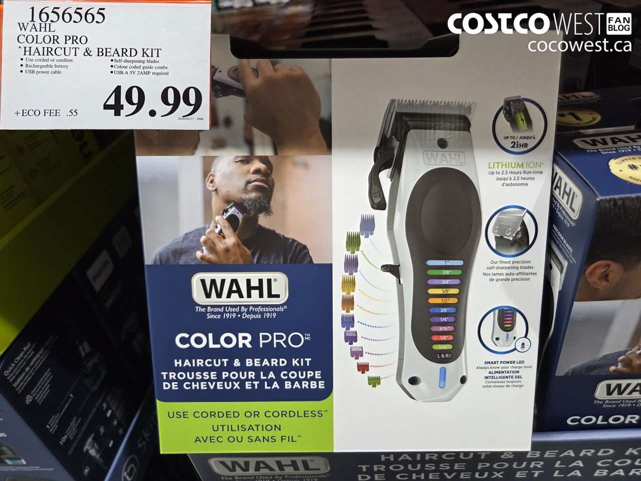 wahl color pro haircut  beard kit