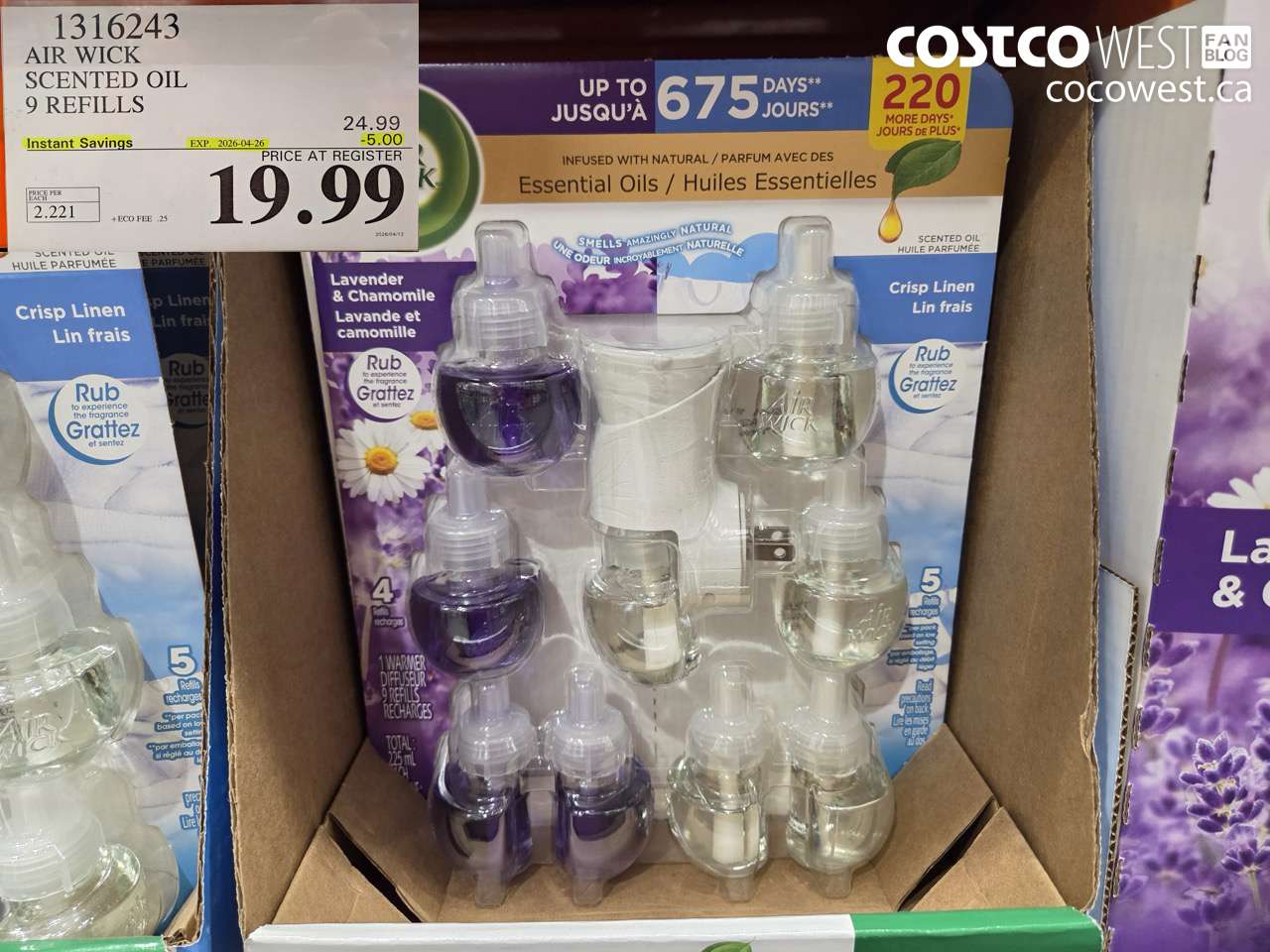 air wick scented oil 9 refills