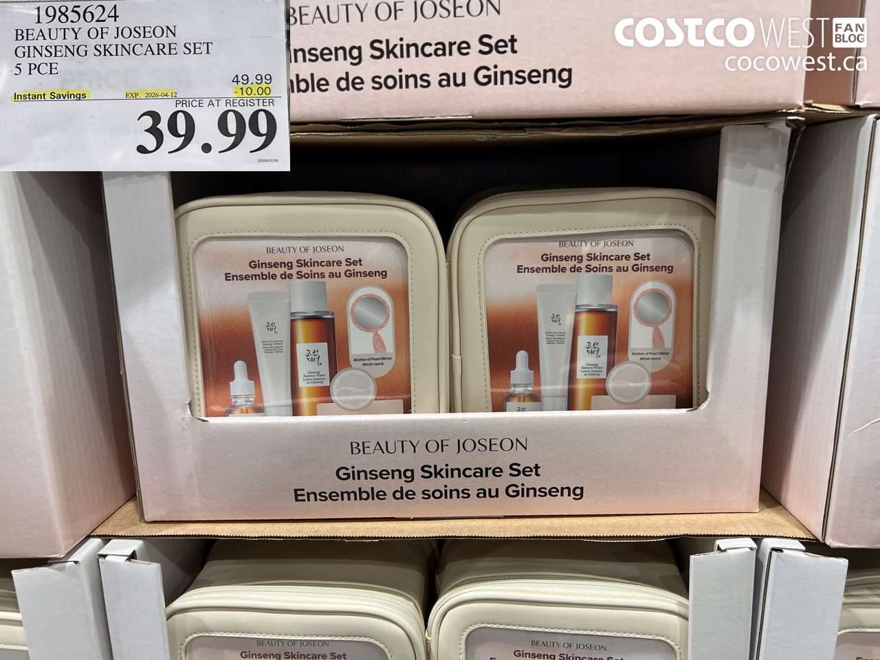 beauty of joseon ginseng skincare set 5 pce