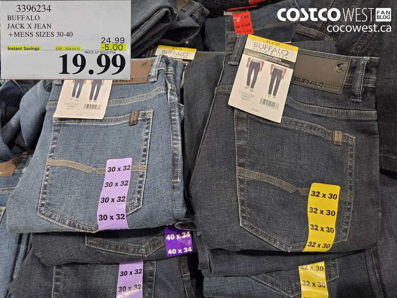 BUFFALO JACK X JEAN +MENS SIZES 30-40