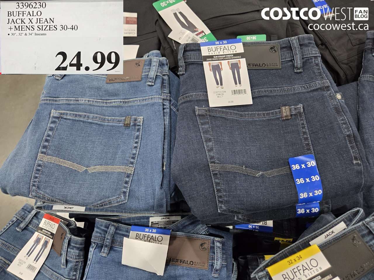 buffalo jack x jean  mens sizes 3040