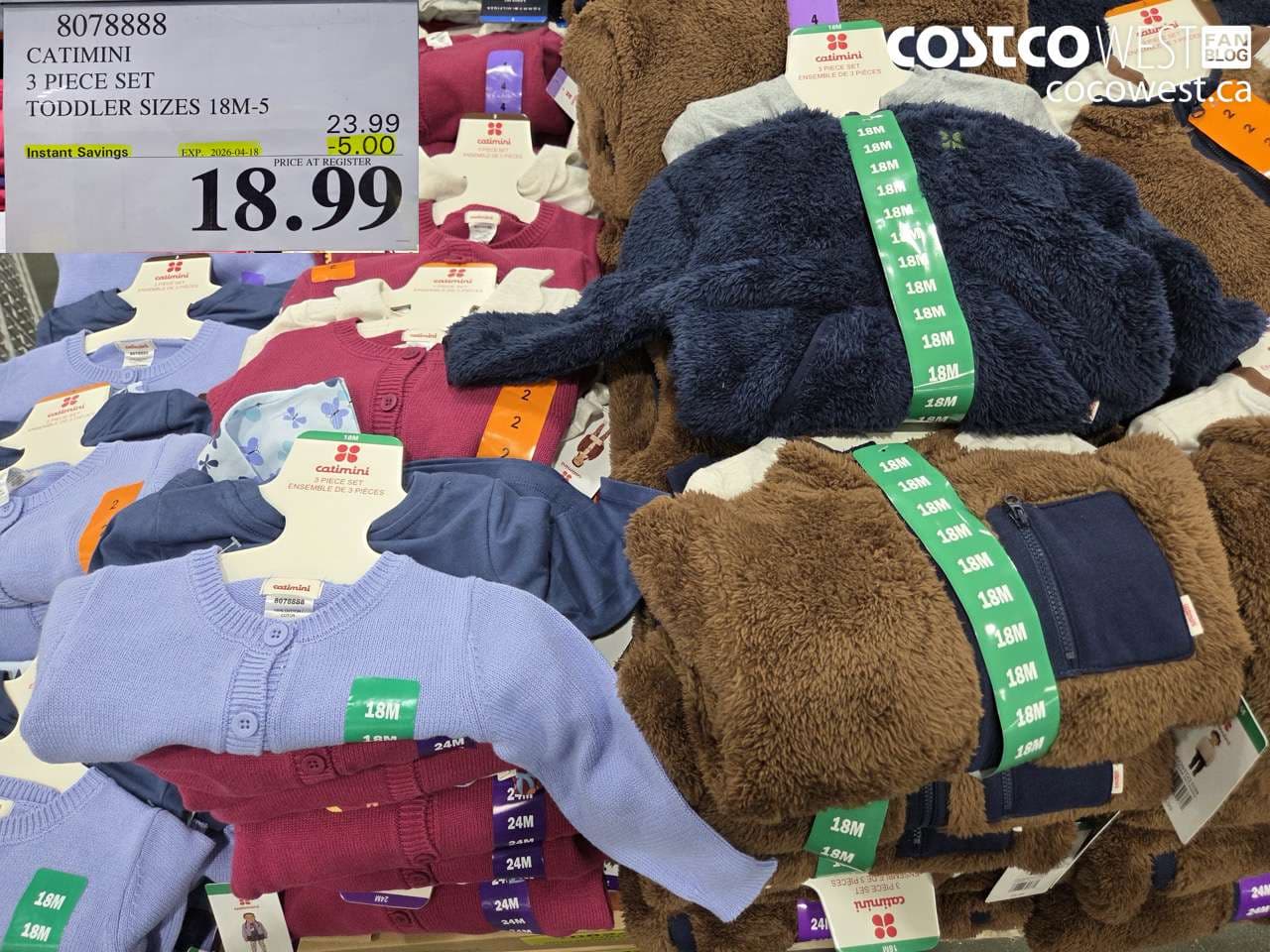catimini 3 piece set toddler sizes 18m5