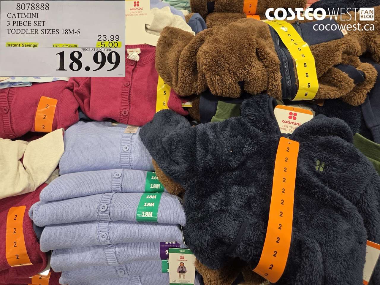 catimini 3 piece set toddler sizes 18m5