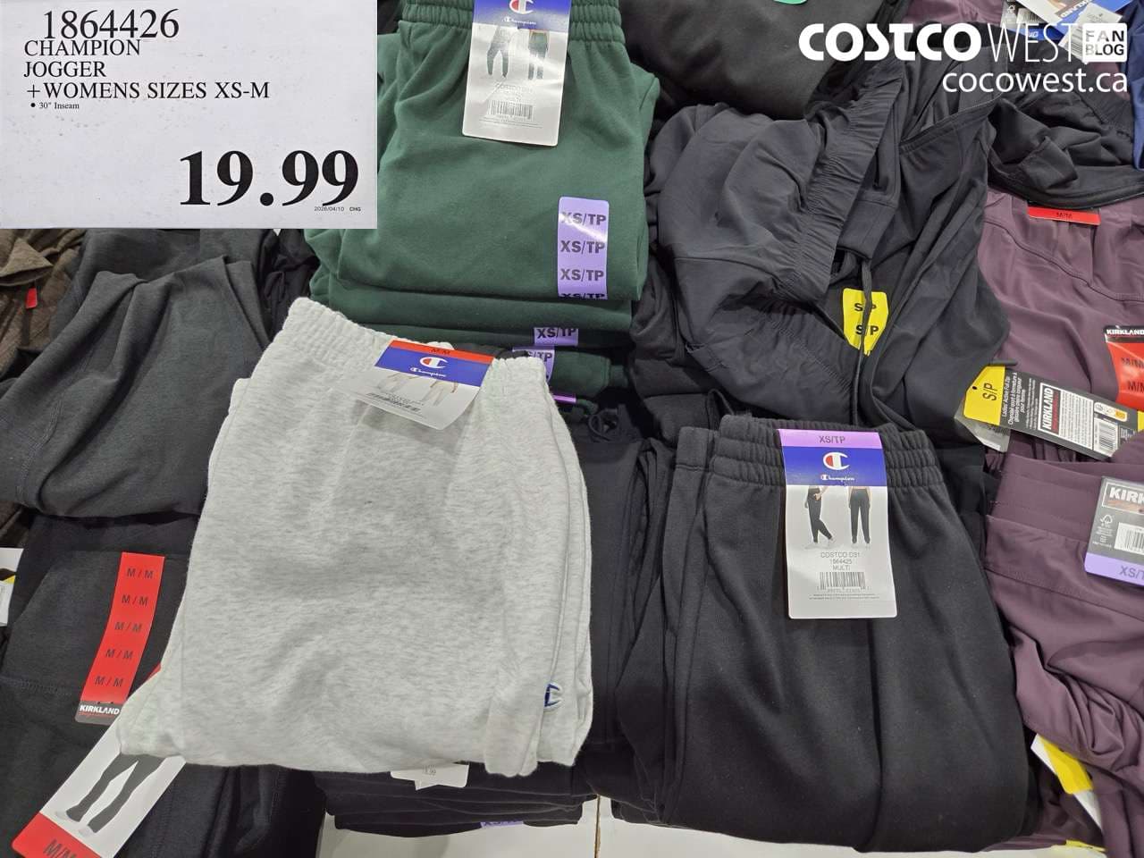 CHAMPION JOGGER + WOMENS SIZES XS-M