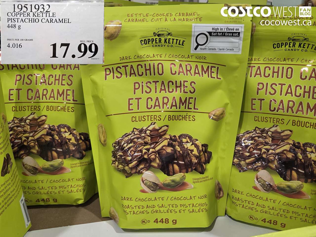 COPPER KETTLE PISTACHIO CARAMEL 448 G