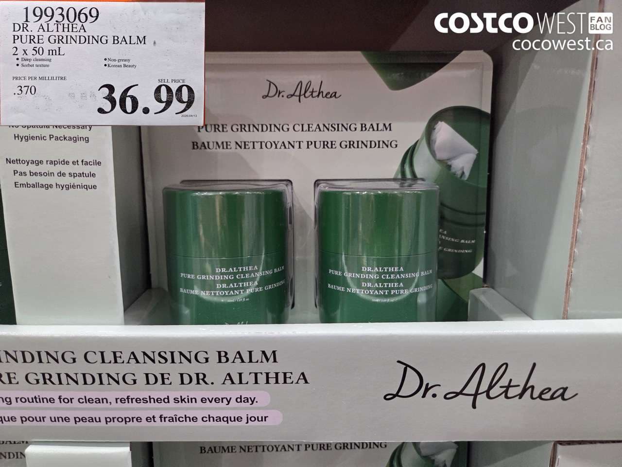 dr althea pure grinding balm 2 x 50 ml