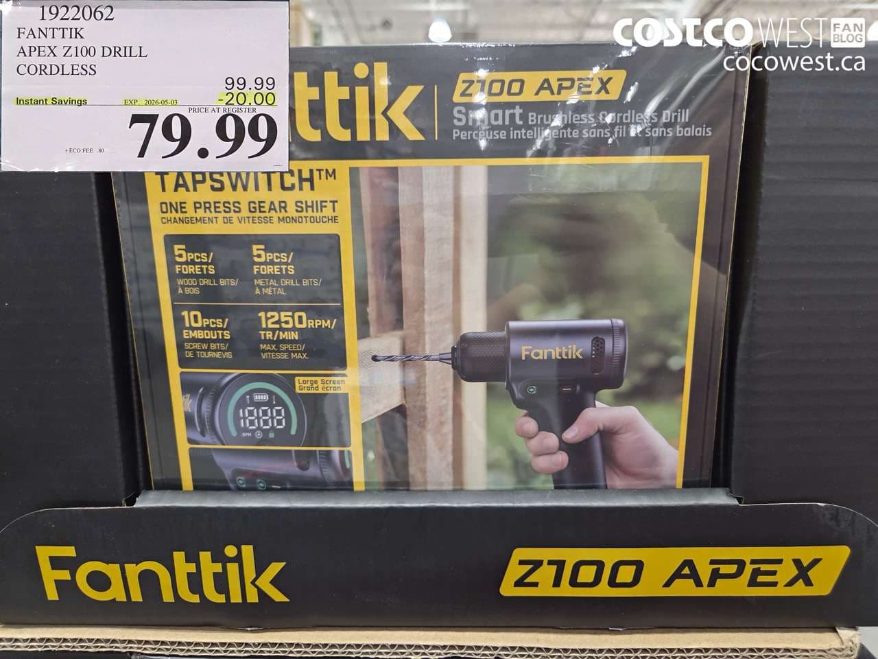 fantik apex z100 drill cordless