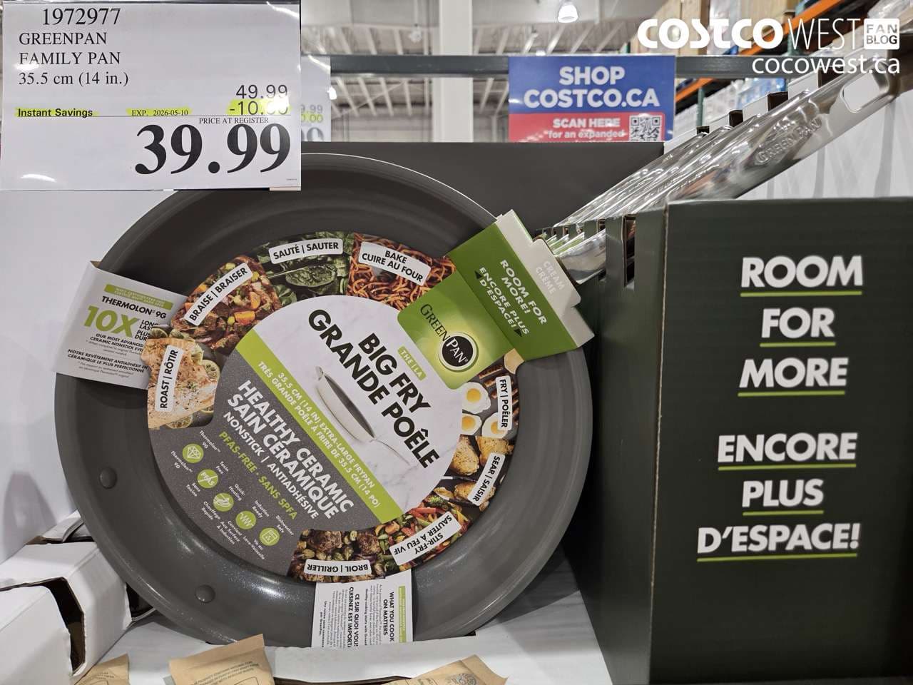 greenpan family pan 355 cm 14 in