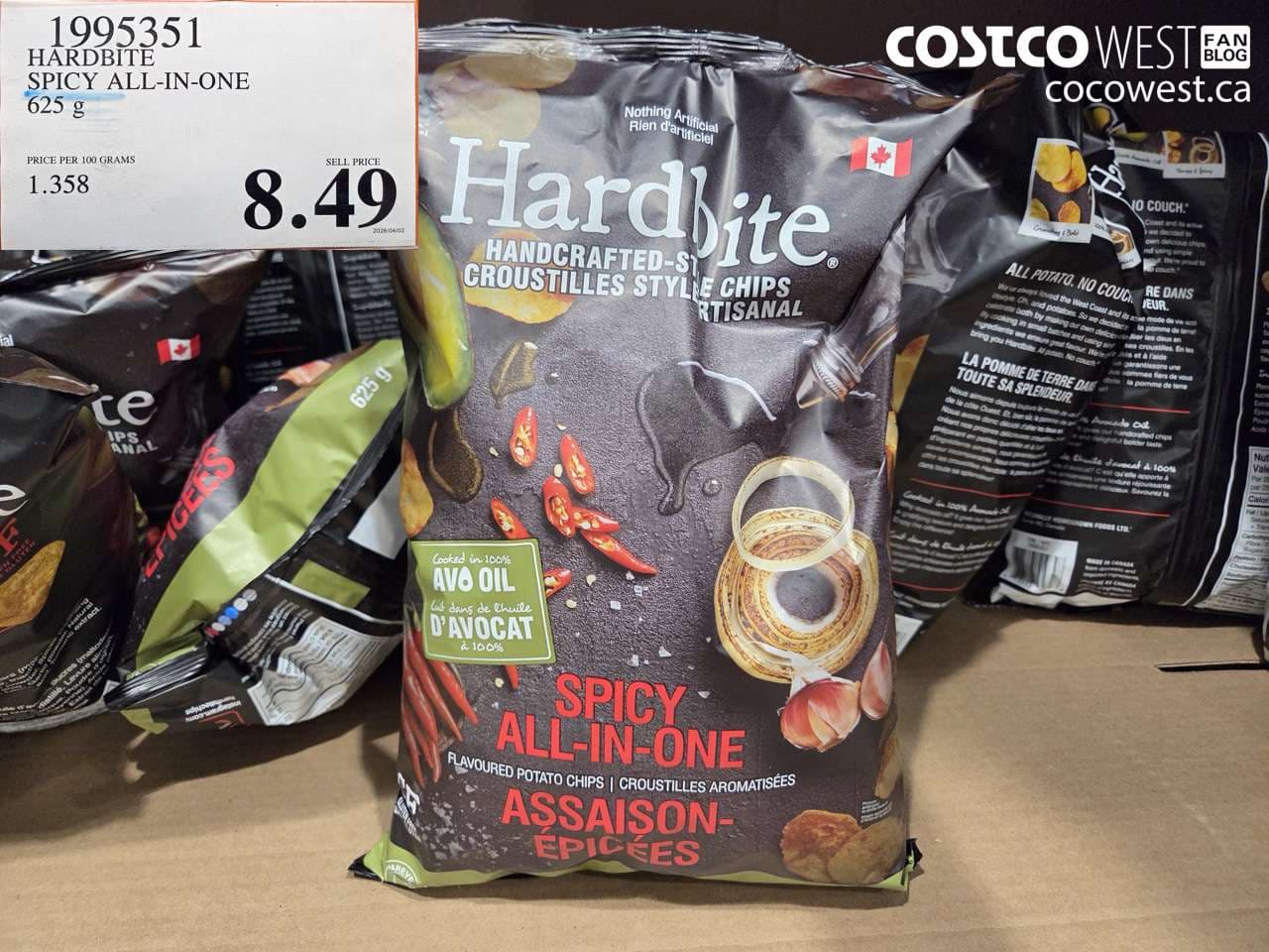HARDBITE SPICY ALL-IN-ONE 625G