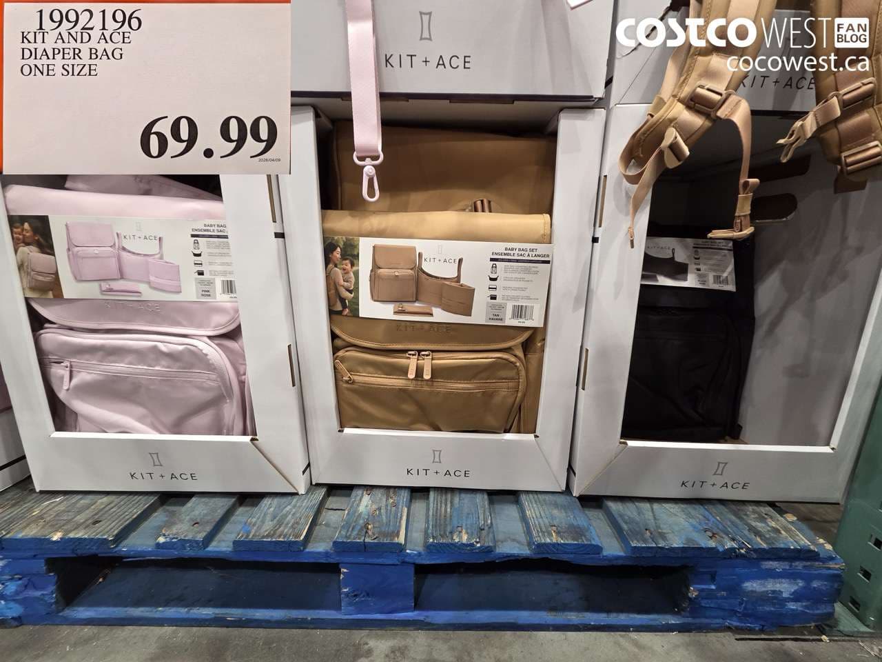 kit and ace diaper bag one size