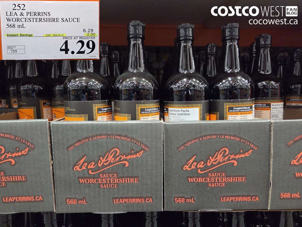 lea  perrins worcestershire sauce 568 ml