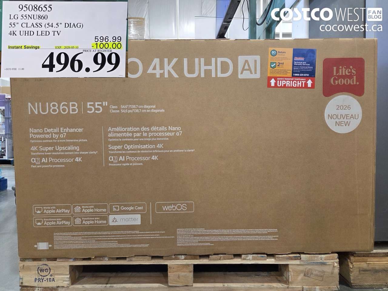 lg 55nu860 55 class 545 diag 4k uhd led tv