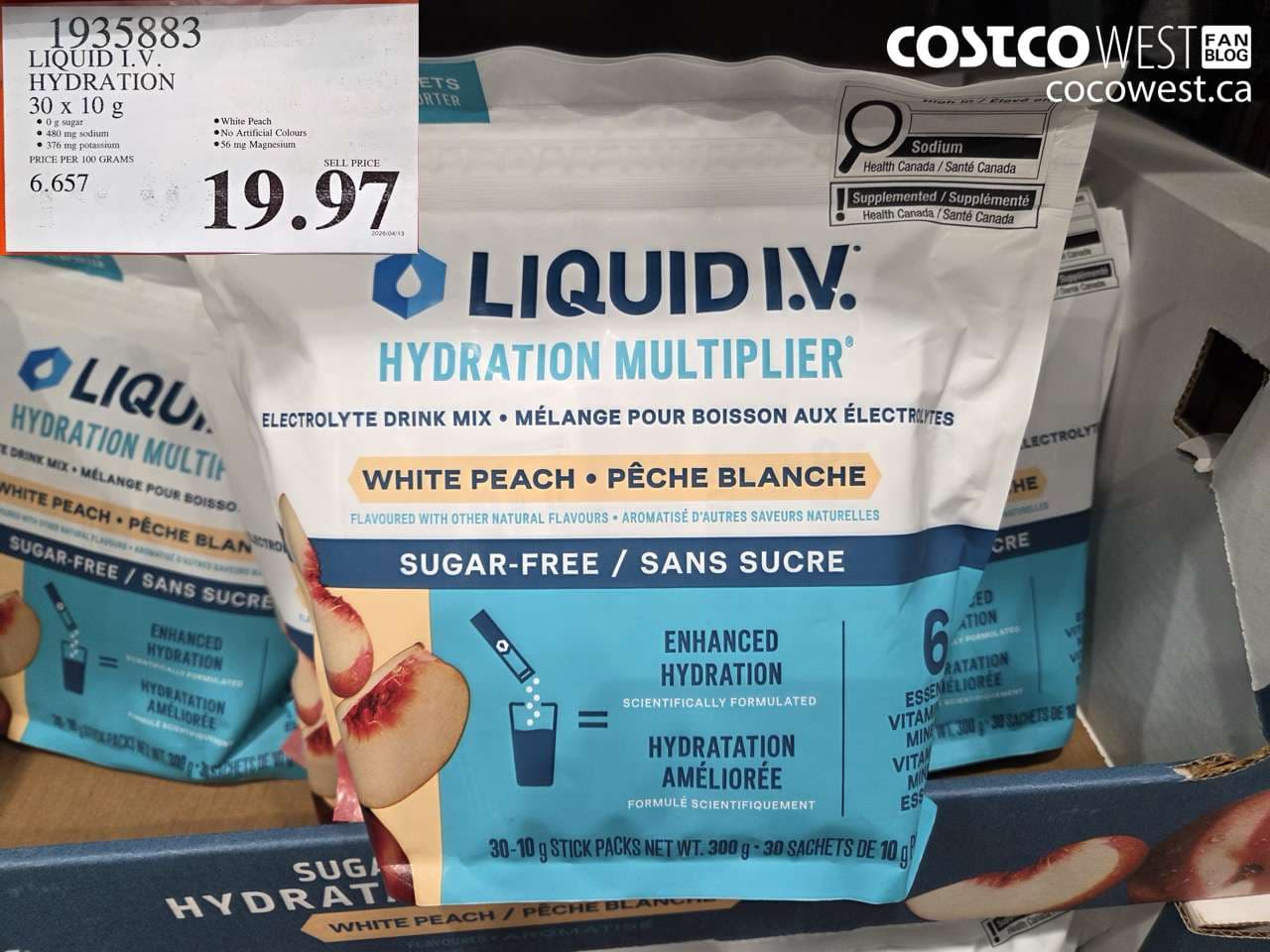 liquid iv hydration 30 x 10 g