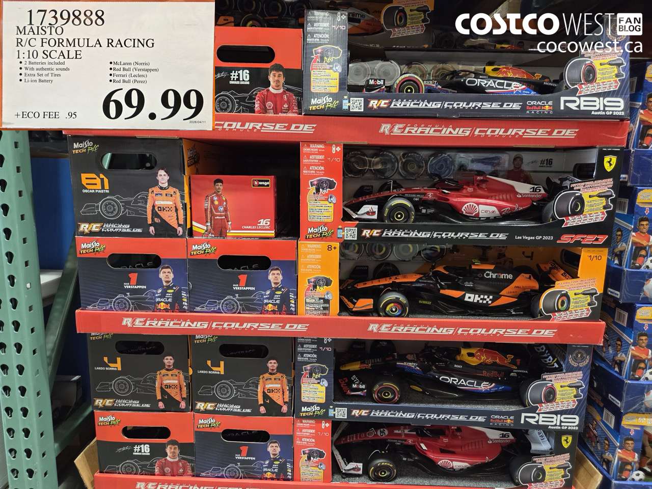 MAISTO R/C FORMULA RACING 1:10 SCALE