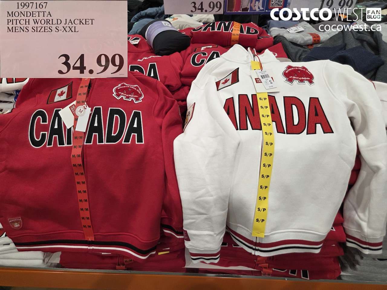 mondetta pitch world jacket mens sizes sxxl