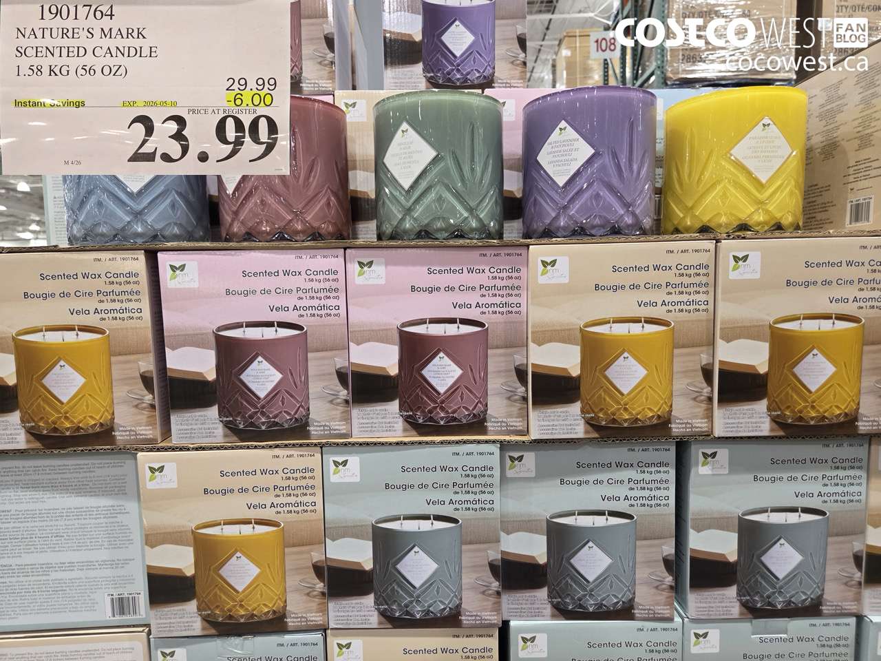 natures mark scented candle 158 kg 56 oz