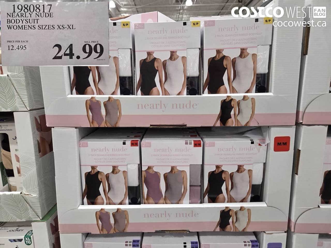 NEARLY NUDE BODYSUIT WOMENS SIZES XS-XL