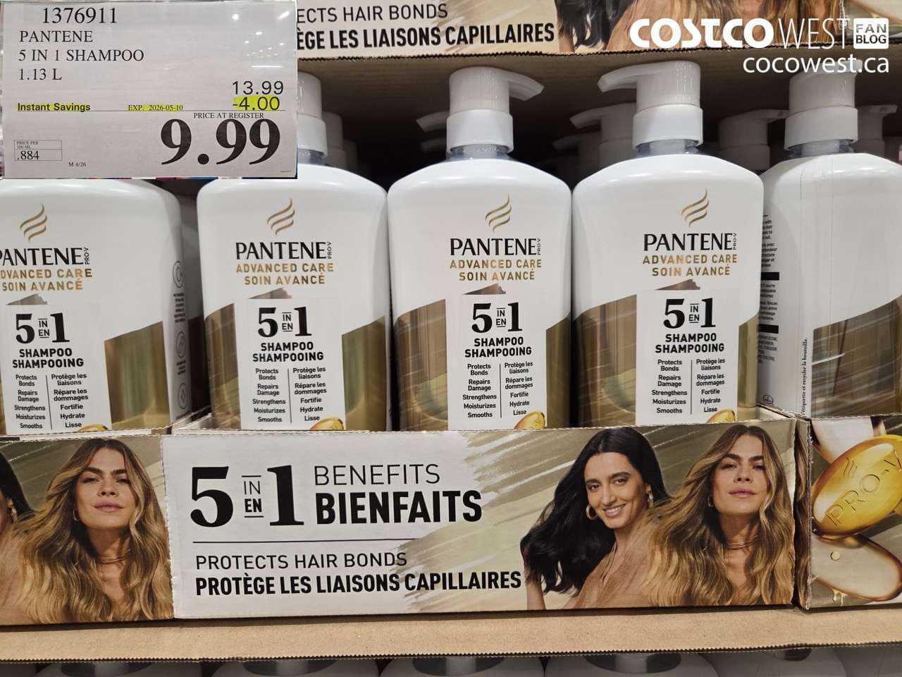 PANTENE 5 IN 1 SHAMPOO 1.13 L
