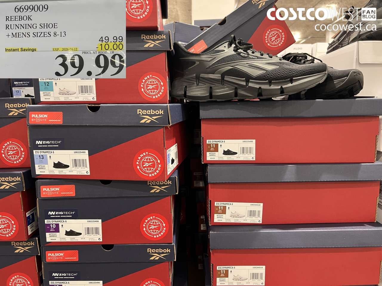 reebok running shoe mens sizes 813