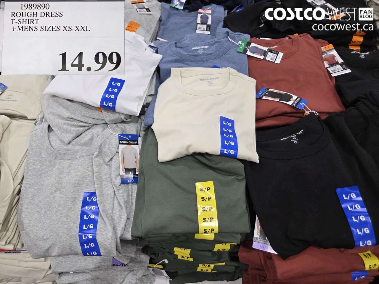 rough dress tshirt  mens sizes xsxxl