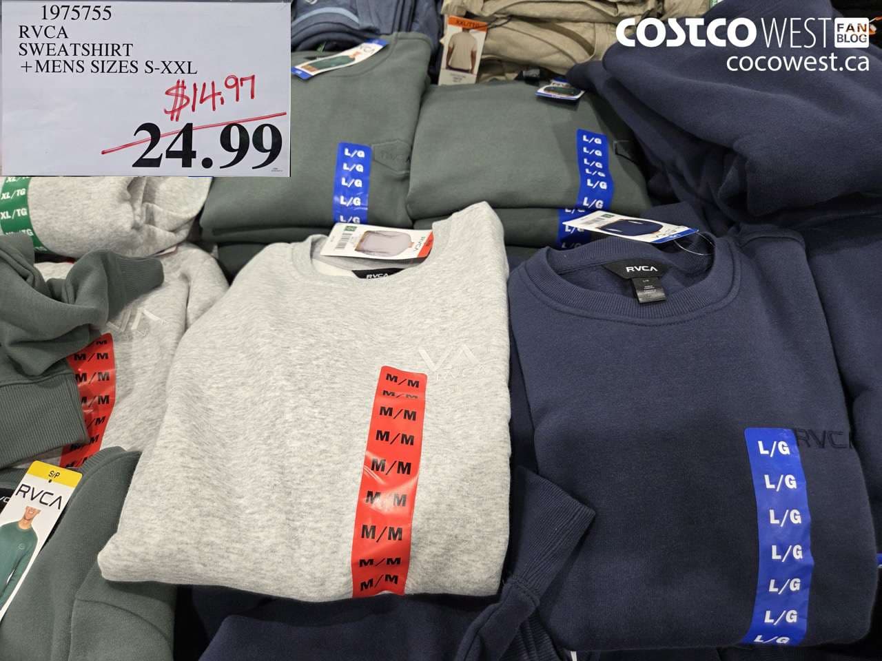 rvca sweatshirt  mens sizes sxxl