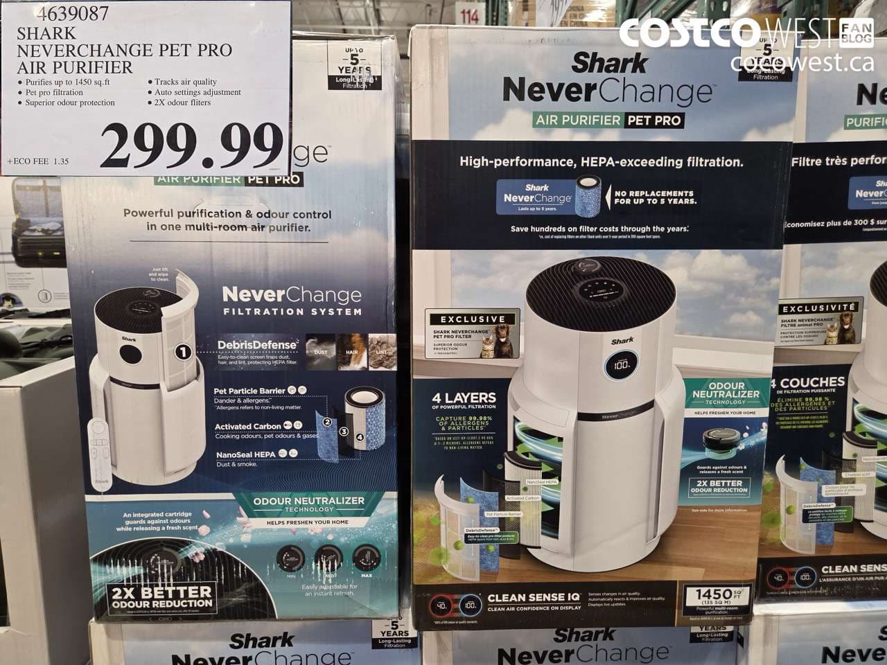 shark neverchange pet pro air purifier