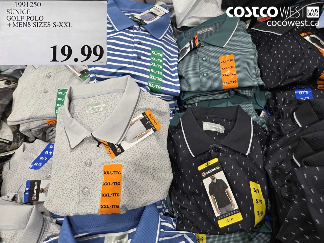 sunice golf polo  mens sizes sxxl