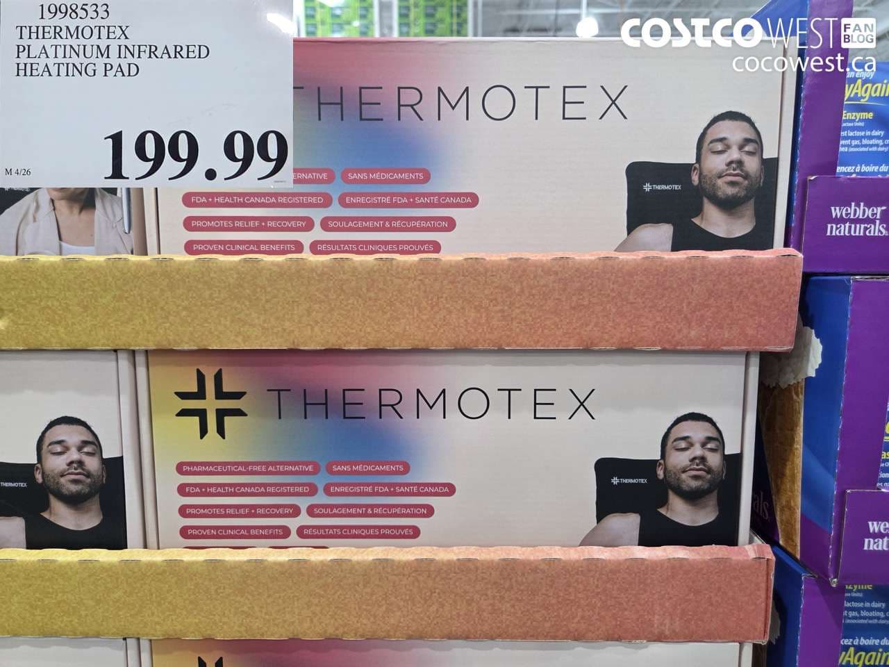 THERMOTEX PLATINUM INFRARED HEATING PAD