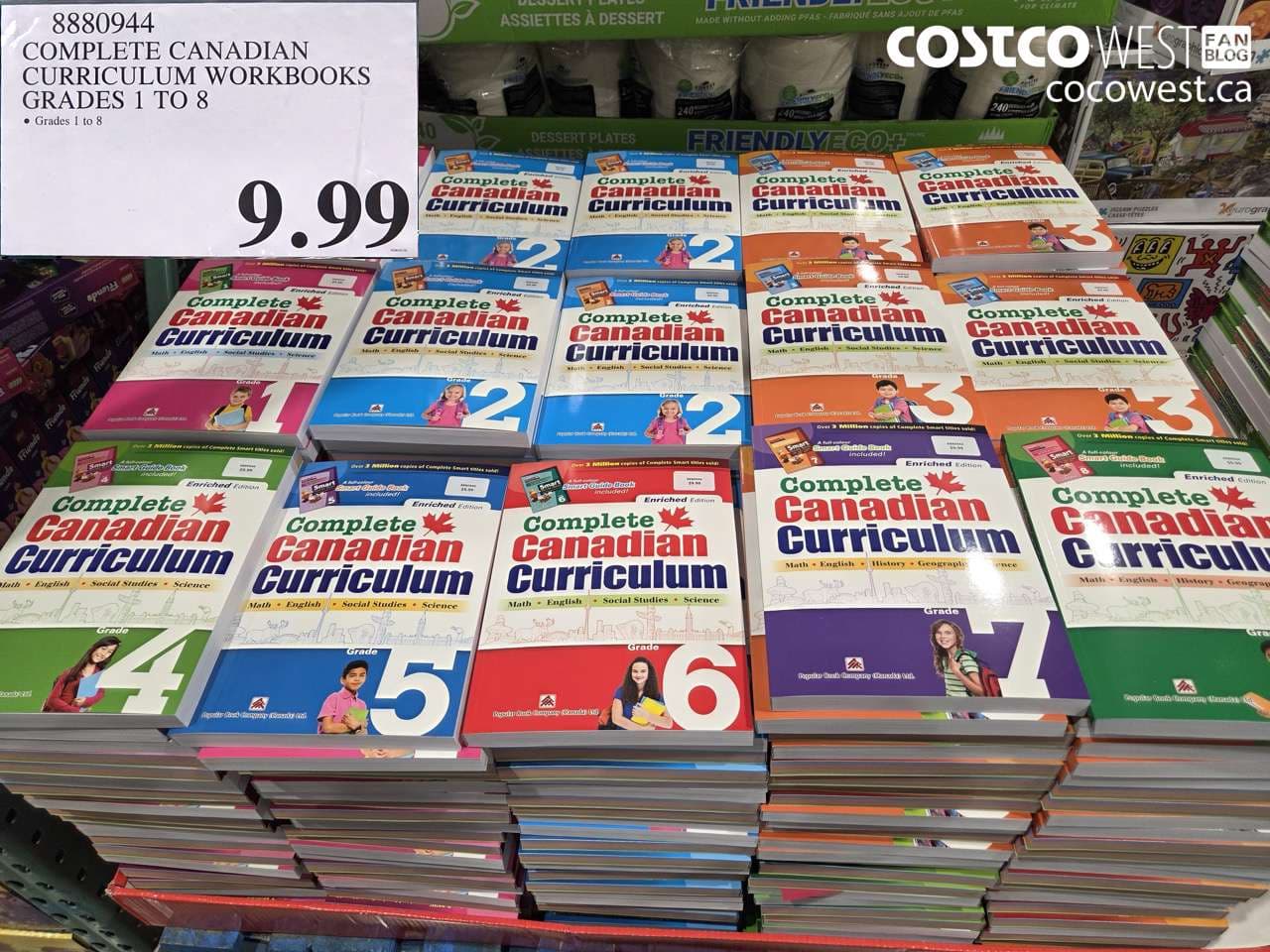 complete canadian curriculum workbooks grades 1 to 8