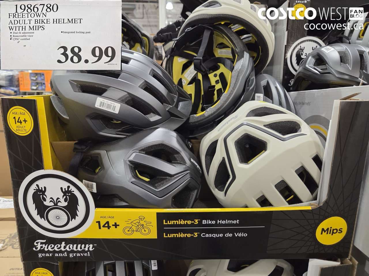 freetown adult bike helmet with mips