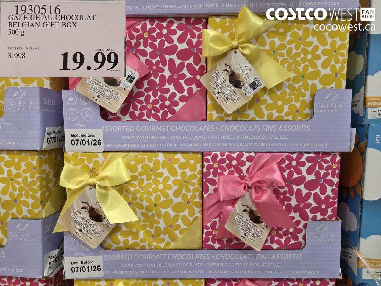 galerie au chocolat belgian gift box 500 g