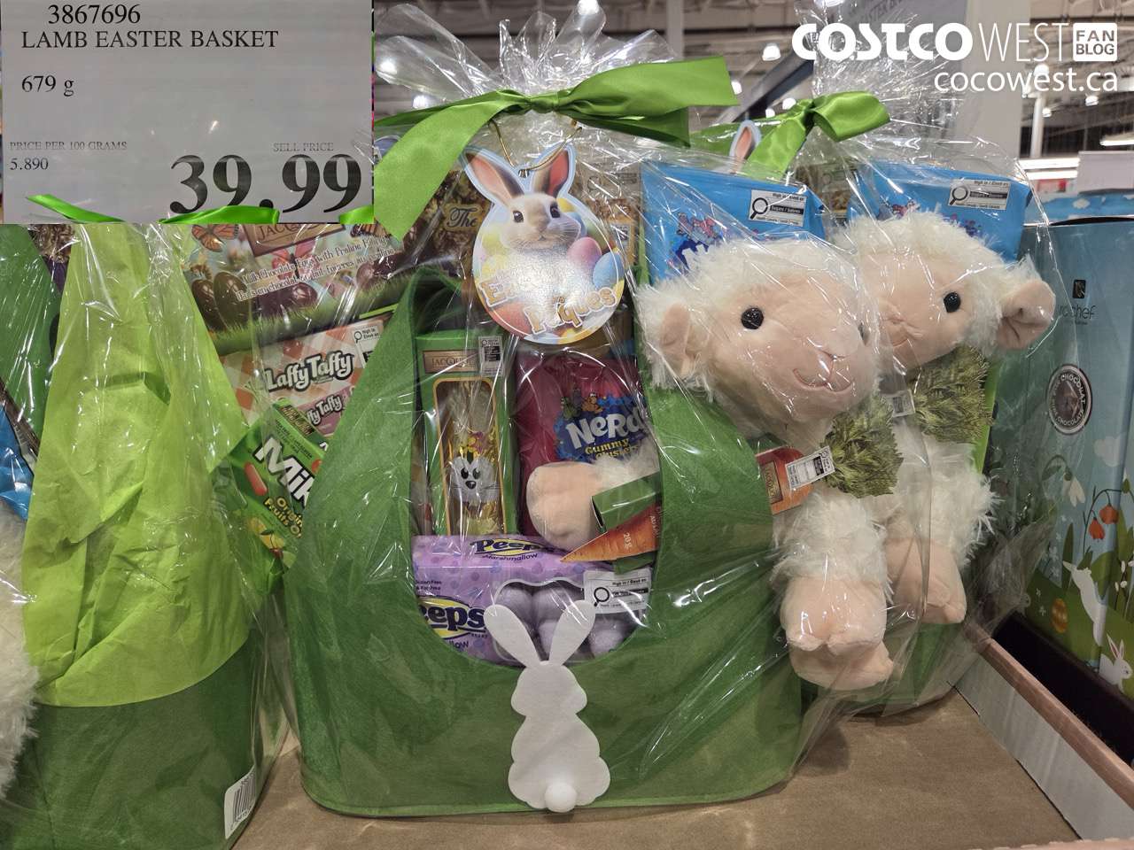 lamb easter basket 679g