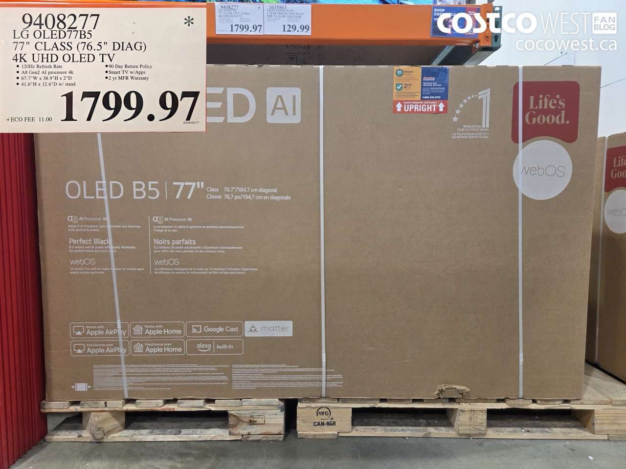 lg oled77b5 77 class 765 diag 4k uhd oled tv