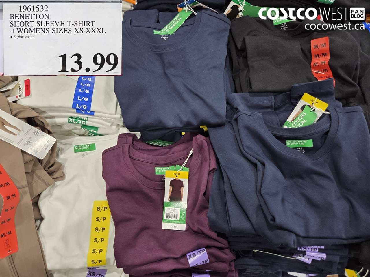 benetton short sleeve tshirt womens sizes xsxxxl